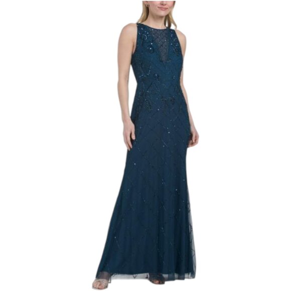 Adrianna Papell Dresses & Skirts - ADRIANNA PAPELL Sleeveless Beaded Gown